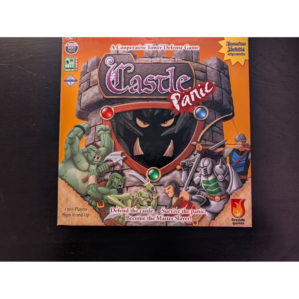 Fireside Games Castle Panic Board Game Cooperative Tower Defense FSD1001 2017